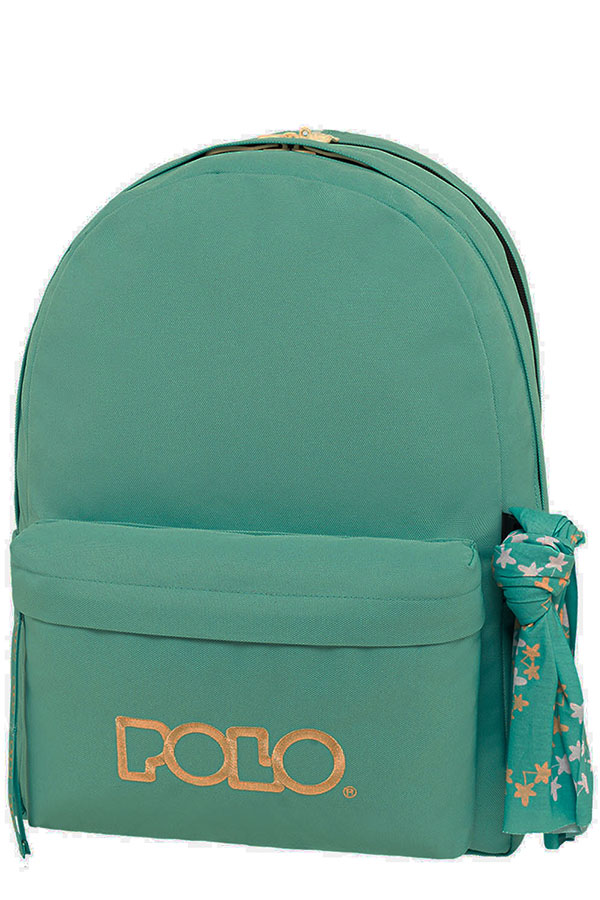 Σακίδιο POLO BACKPACK ORIGINAL DOUBLE SCARF γαλάζιο παστέλ 9012355870