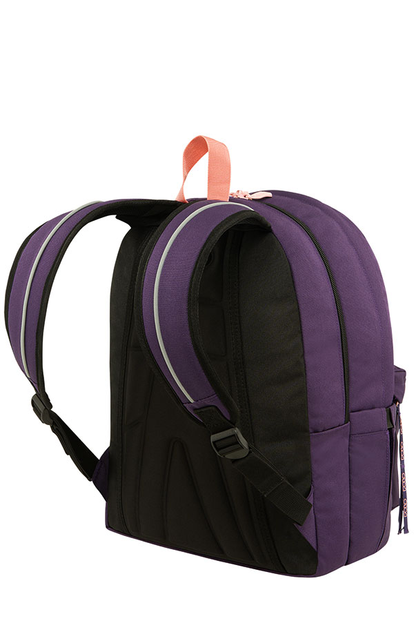 Σακίδιο POLO BACKPACK ORIGINAL DOUBLE SCARF μωβ 9012354839