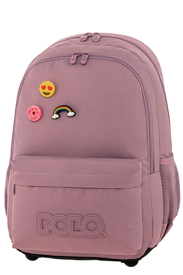 POLO Σακίδιο PINS BACKPACK λιλά 9010594500