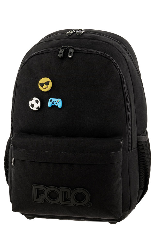 POLO Σακίδιο PINS BACKPACK μαύρο 9010592000