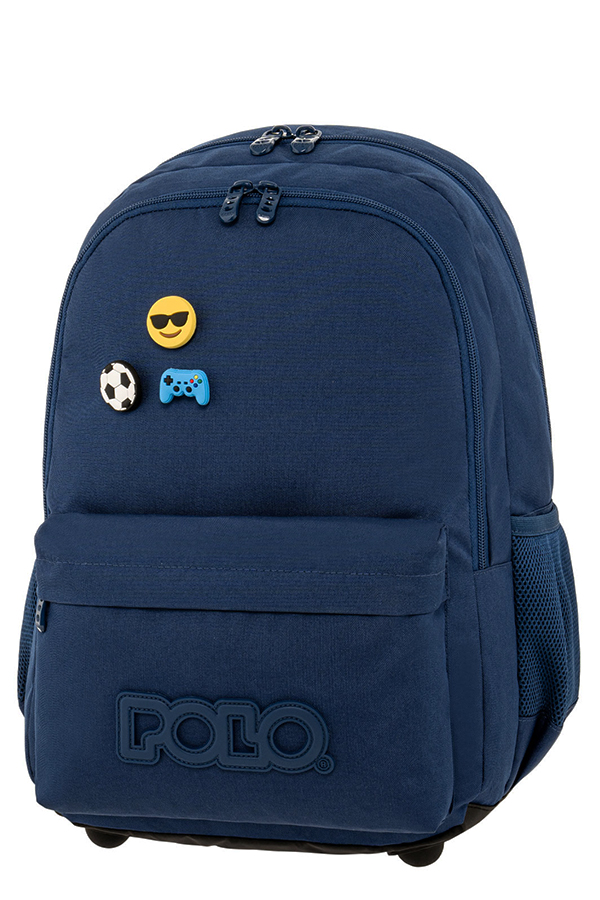 POLO Σακίδιο PINS BACKPACK μπλε 9010595200