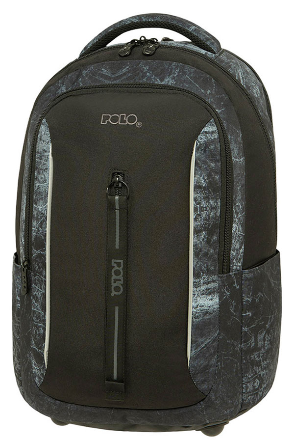 Σακίδιο POLO BACKPACK PRODIGY μαύρο γκρι 9010222022