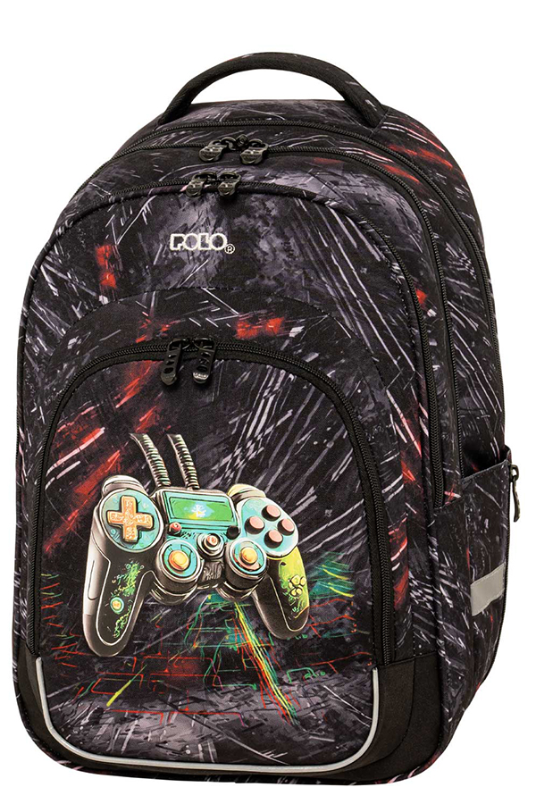  POLO Σχολική τσάντα σακίδιο πολυθεσιακό BACKPACK CROWLY Χειριστήριο παιχνιδιού 9010588358