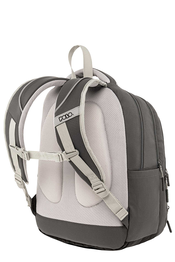 POLO Σακίδιο MULTIPOCKET BACKPACK γκρι 9010642200