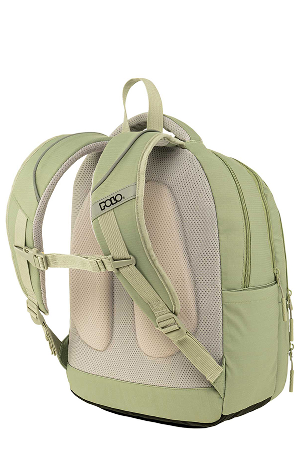 POLO Σακίδιο MULTIPOCKET BACKPACK πράσινο 9010646900