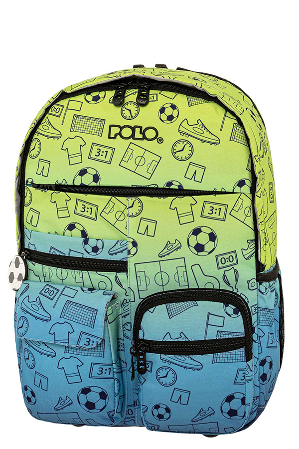  POLO Σχολική τσάντα σακίδιο BACKPACK YOUNGSTER Football 9010688375