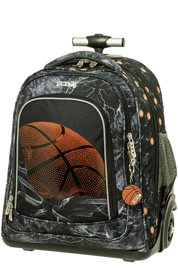 POLO Σχολική τσάντα τρόλεϊ MOVER TROLLEY Basketball 9010738380