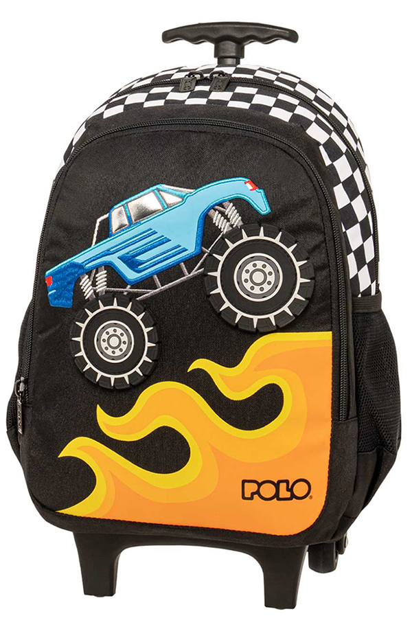 POLO Σακίδιο νηπιαγωγείου τρόλεϊ JUNIOR TROLLEY BAG BIBI Φορτηγάκι 9070768351