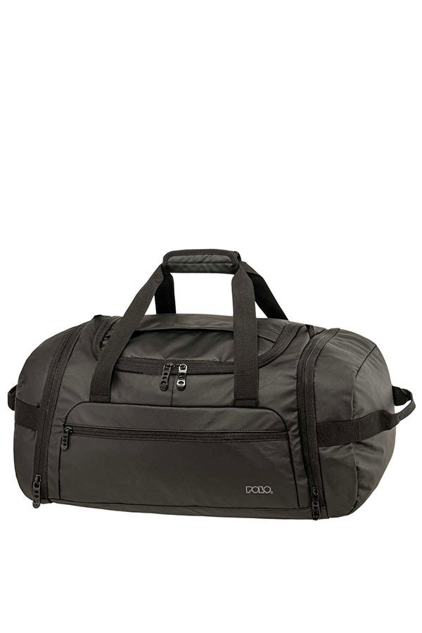 POLO Τσάντα ταξιδίου SAGA μαύρη 50Lt 9090032000