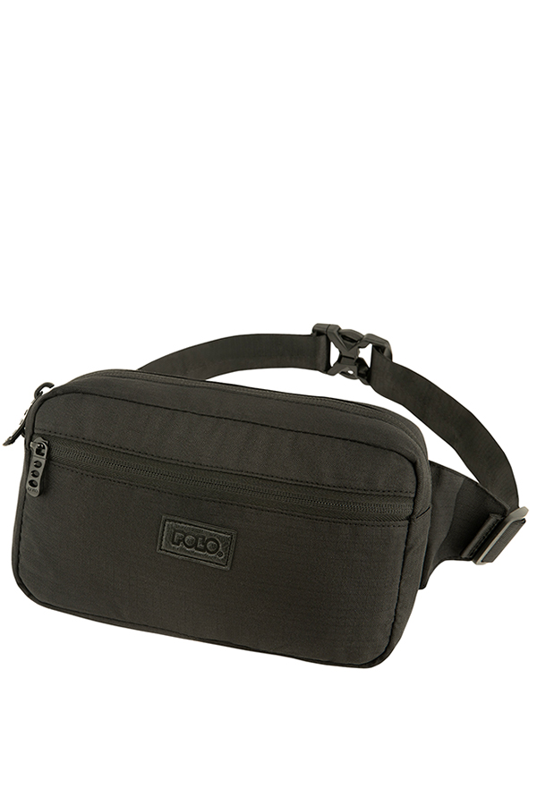Τσαντάκι μέσης POLO STAID WAIST BAG μαύρο 9080262000