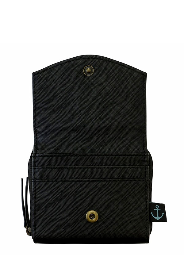 Santoro gorjuss Πορτοφόλι με φερμουάρ - Black Pearl 1074GJ01