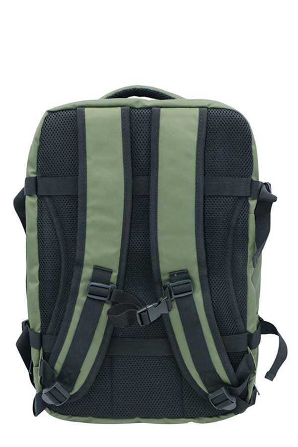 Τσάντα πλάτης ταξιδίου must χακί 000586477