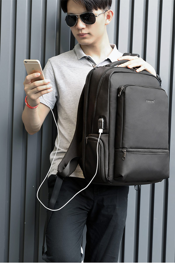 Σακίδιο laptop 15,6 inches TIGERNU backpack μαύρο T-B3585