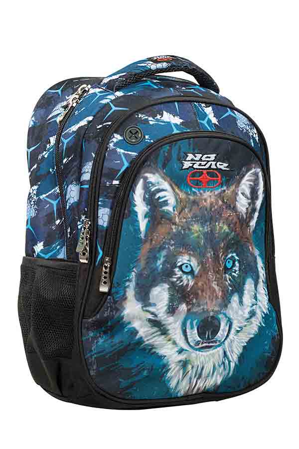 NO FEAR Σακίδιο BACKPACK fluo wolf 347-70031