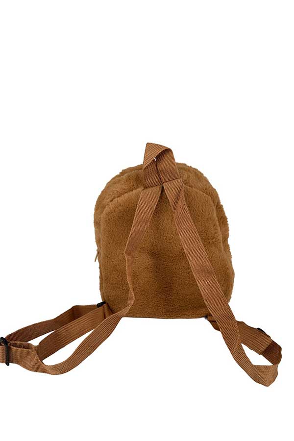 Σακίδιο πλάτης mini γούνινο Kazura Capybara αρκουδάκι 000710012