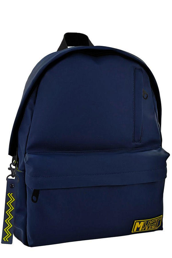 Σακίδιο must BACKPACK Matte Colored Inside δερματίνη μπλε 000585985