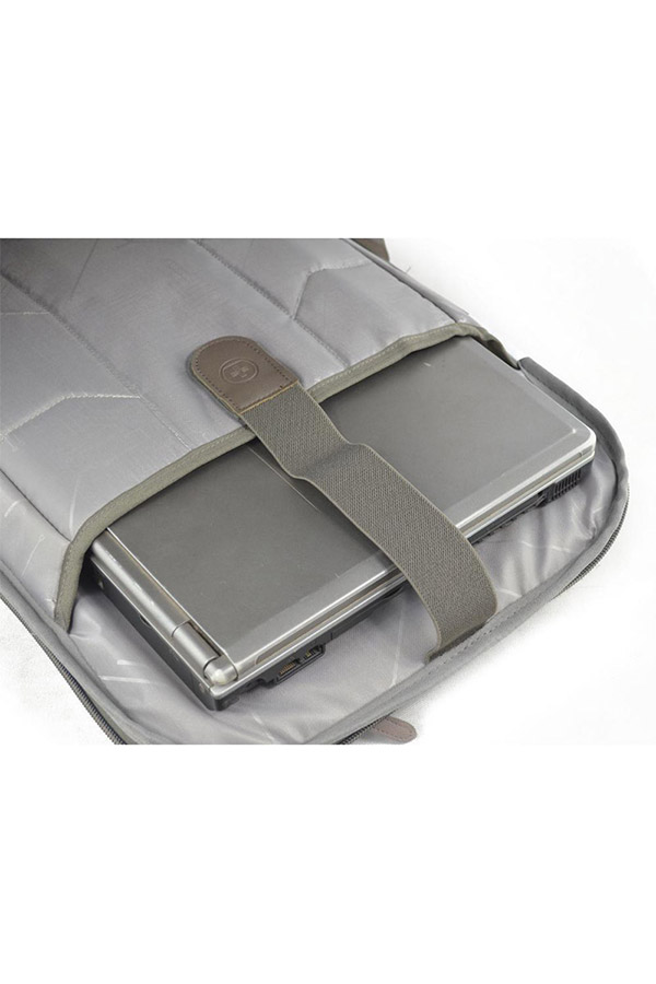 Swissdigital URBAN BACKPACK Σακίδιο με RFID γκρι ανοιχτό SURGE SD701-G
