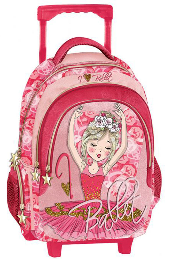 Σχολική τσάντα τρόλεϊ Ballerina Graffiti 211253