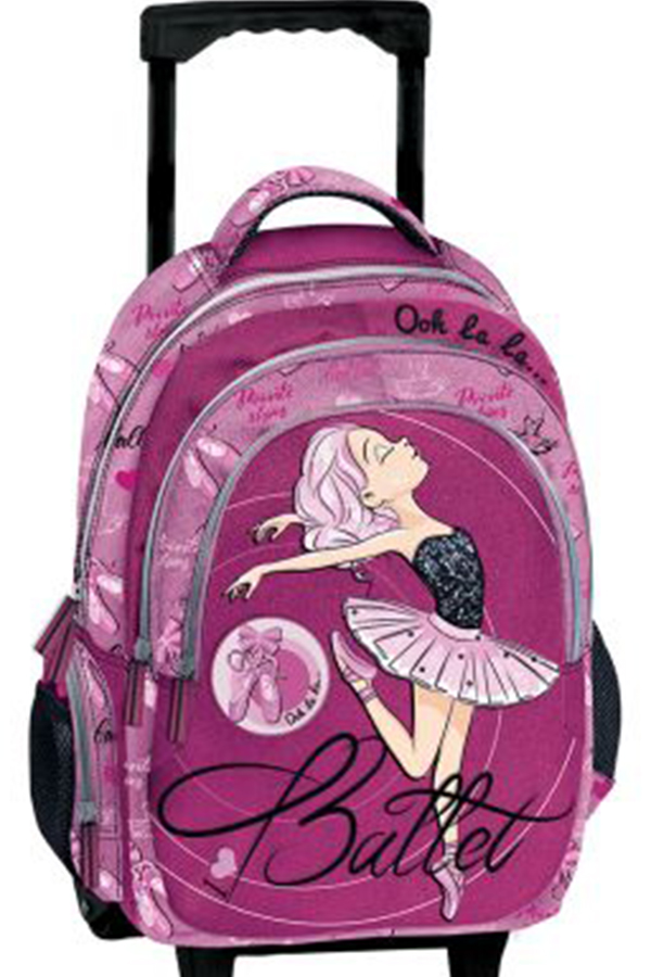  Σχολική τσάντα τρόλεϊ Ballerina Ballet Graffiti  231252