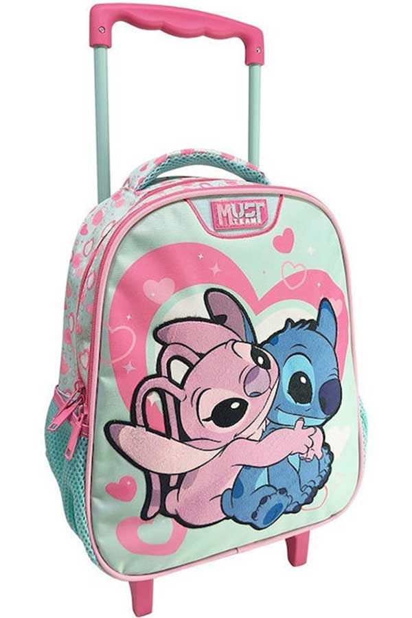 must Σακίδιο νηπιαγωγείου τρόλεϊ Stitch & Angel 000565151