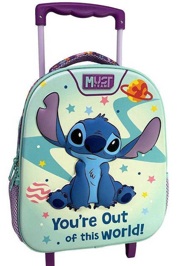must Σακίδιο νηπιαγωγείου τρόλεϊ Stitch 000565073