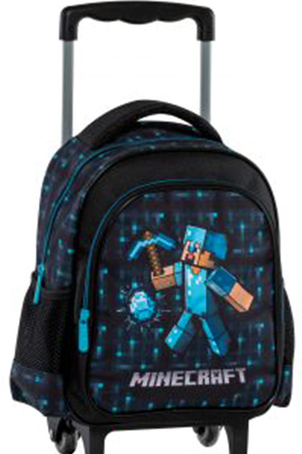  Σακίδιο νηπιαγωγείου τρόλεϊ Minecraft Graffiti blue 238262