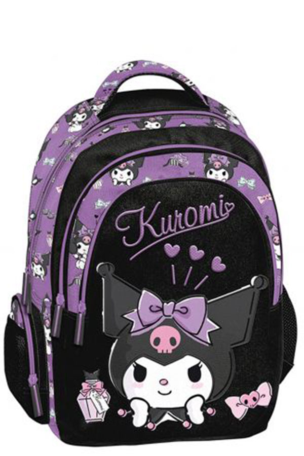 Σχολική τσάντα σακίδιο πολυθεσιακό Kuromi Graffiti sketch 252211