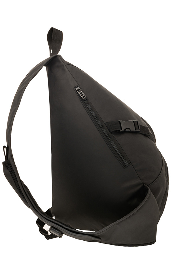 Tricross Σακίδιο χιαστί POLO SHOULDER BAG CROSSWIDE μαύρο 9079602000