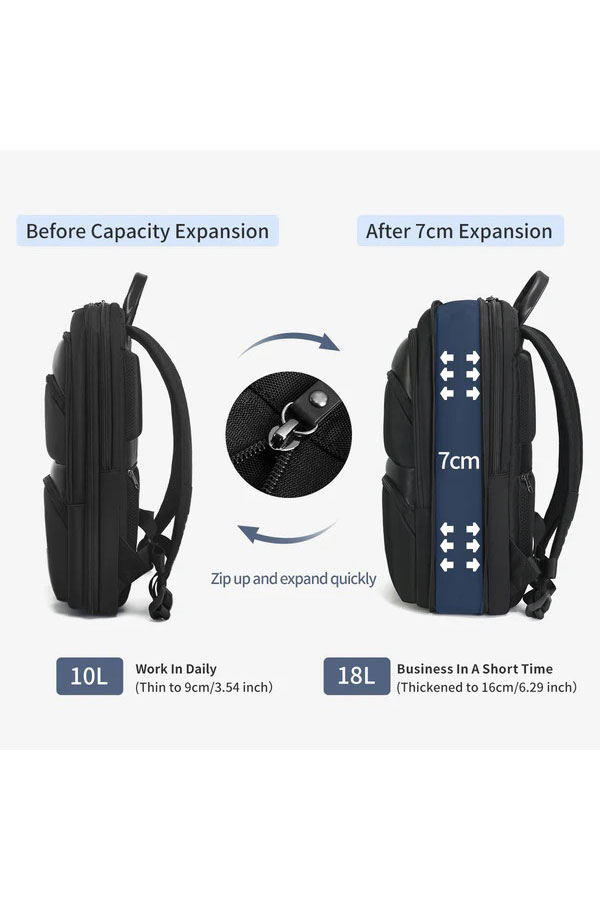 Σακίδιο με θέση για laptop 15,6 inches TIGERNU backpack μαύρο T-B9121