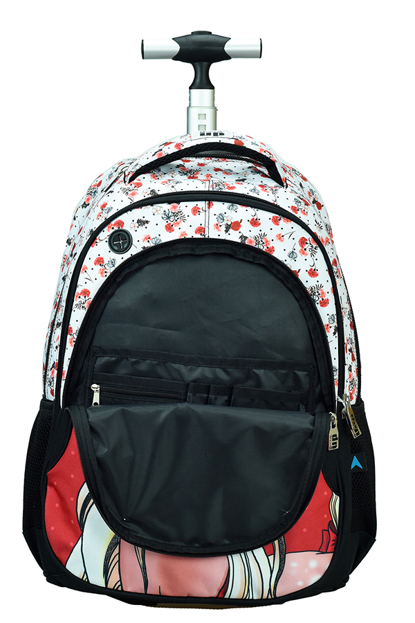  BACK ME up Σχολική τσάντα τρόλεϊ Unicorn Bow 357-14074