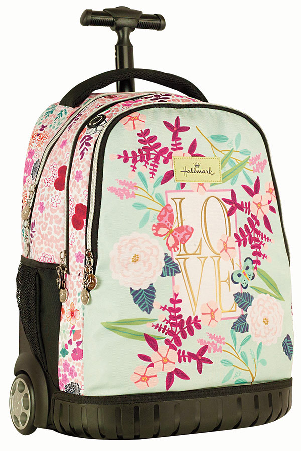 Hallmark Σχολική τσάντα τρόλεϊ BACK ME up LOVE 333-15074
