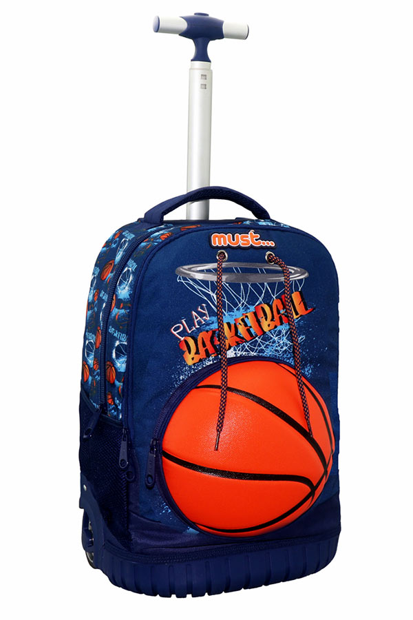 Σχολική τσάντα τρόλεϊ must Play basketball 000584188