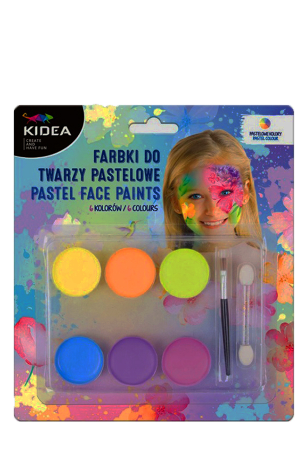 Χρώματα προσώπου μακιγιάζ Kidea pastel 085422