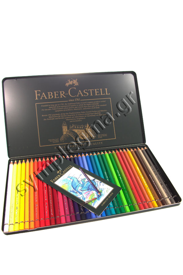 Ξυλοχρώματα νερού 36 χρωμάτων  FABER CASTELL 117536 