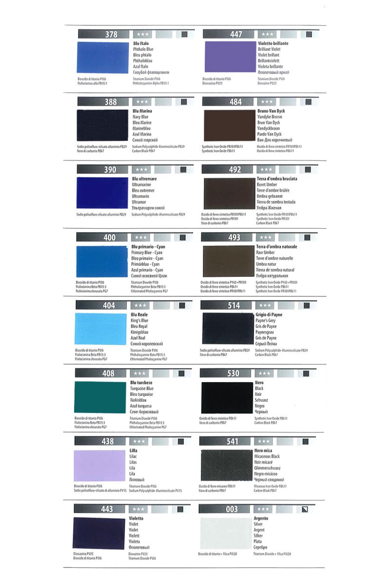 Ακρυλικό χρώμα MAIMERI Polycolor 20ml μπλε 390 Blu oltremare