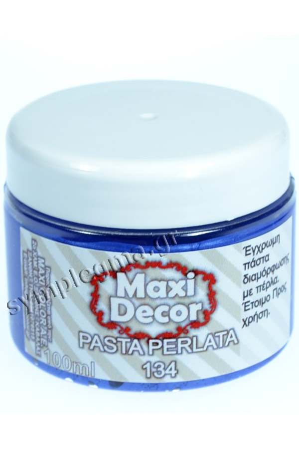 Πάστα πέρλας Pasta Perlata 100ml Maxi Decor μπλε 134