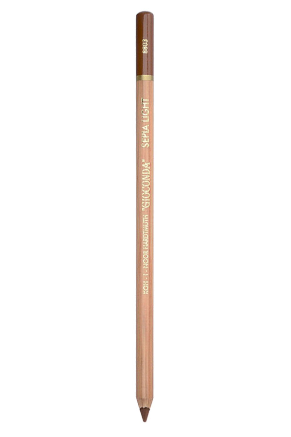 Μολύβι ξηρού παστέλ sepia light KOH-I-NOOR Gioconda 8803