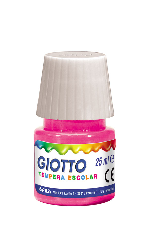 Τέμπερες σε μπουκαλάκι 25 ml GIOTTO 12 χρωμάτων 356700