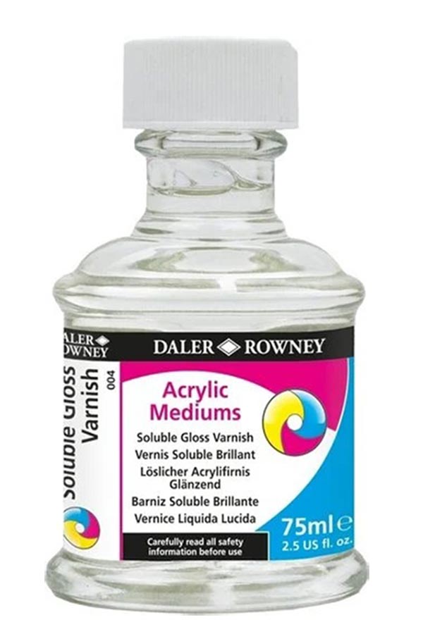 Βερνίκι Ακρυλικού Acrylic Mediums γυαλιστερό 75ml Daler Rowney D128075004