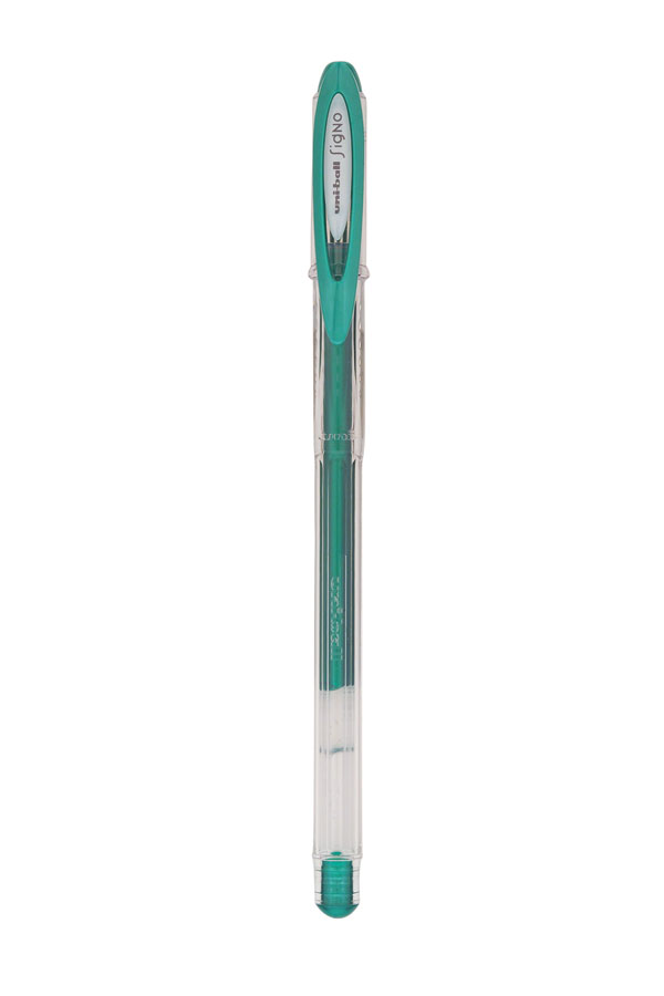 Στυλό uni ball Signo NOBLE METAL 0.8 μεταλλικό πράσινο UM-120NM