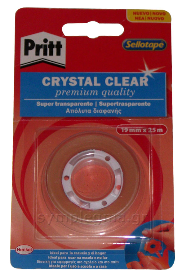 Σελοτέιπ crystal clear Pritt 19mm x 25m